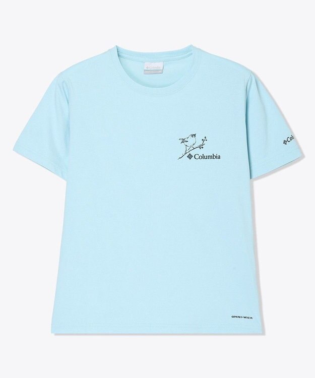 Columbia Columbia/ ウィメンズタイムトゥートレイルグラフィックショートスリーブTシャツ /コロンビア Marine Light