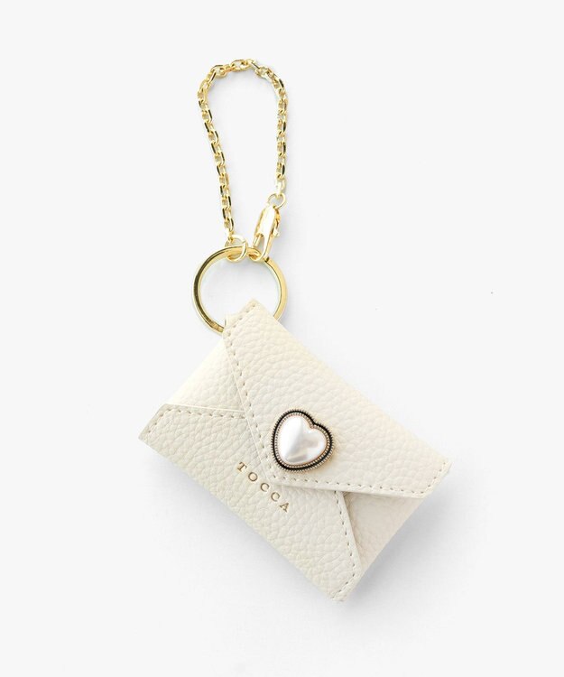 TOCCA 【chayさん着用・3/22(日)までの完全受注生産】PIECE OF MY ESSENCE CUSTOMIZED BAG カスタマイズ バッグ グレー×ラブレター