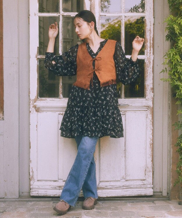 earth music&ecology ＯＲｉｅｎｔａｌ　ＴＲａｆｆｉｃ　マウンテンブーツ Brown