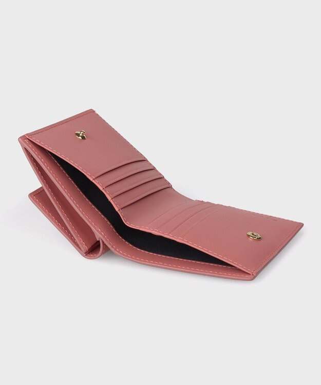 Paul Smith マーケトリースワールラビット 2つ折り財布 ピンク