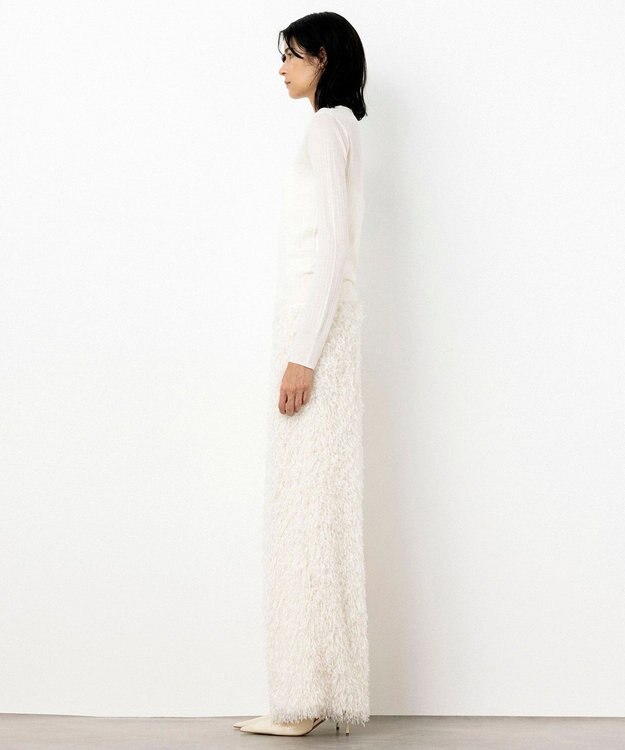 NAVE 【Nave・手洗い可】リュクスウール クルーネックニット アイボリー系