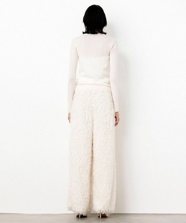 NAVE 【Nave・手洗い可】リュクスウール クルーネックニット アイボリー系