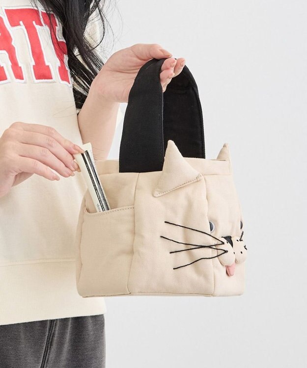 ROOTOTE 3541【ルートート】EU.べビールー.ネコ-A 01：シロ