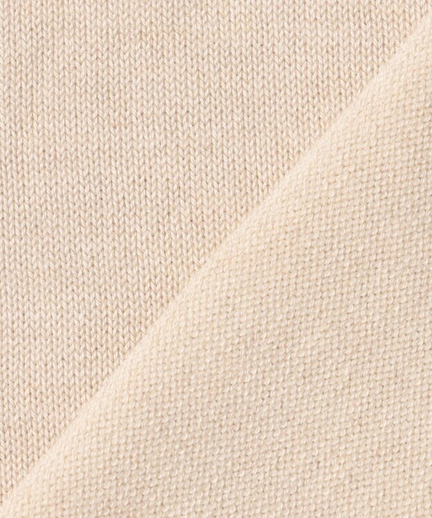 J.PRESS YORK STREET 【UNISEX】ハイゲージライン カーディガン アイボリー系