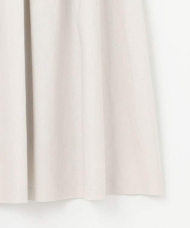 組曲 リネンレーヨン スカート グレージュ系