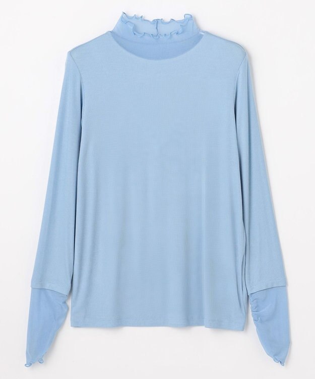 ANY L 【新色追加】シアーコンビタートル ライトブルー