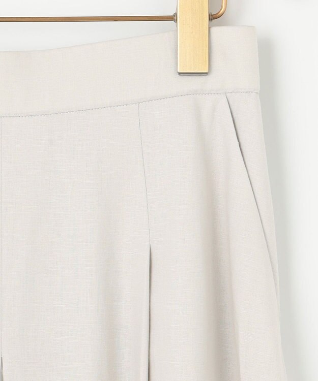 組曲 S リネンレーヨン スカート グレージュ系