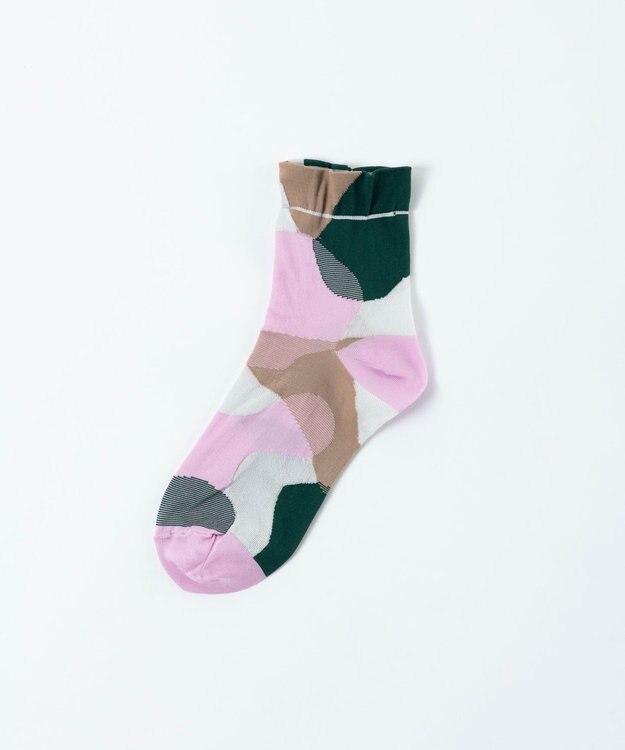 TRICOTE LAYER LINE SOCKS / レイヤーラインソックス 72PINK