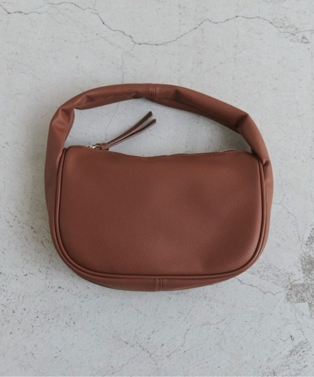 WEGO 【ANGIE VINTAGE】ハーフムーンBAG ブラウン