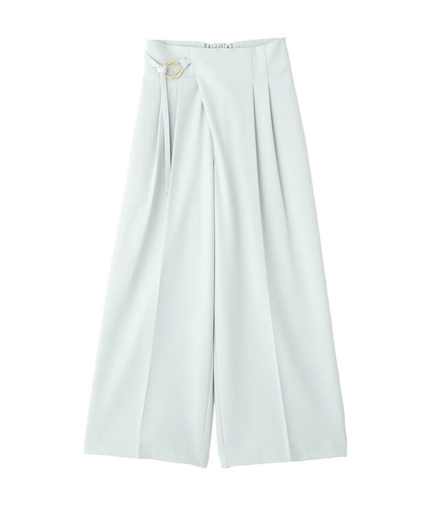 YECCA VECCA メタルベルトワイドパンツ Mint
