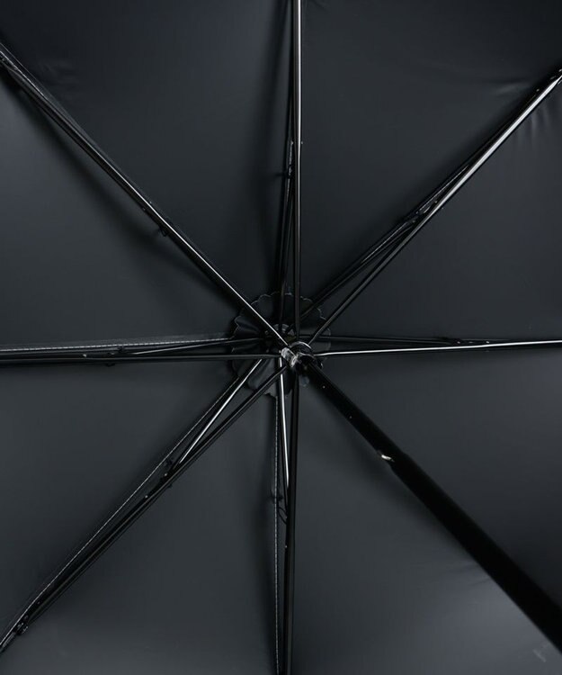 AURORA 【 BLAO（ブラオ）】サマーシールド 変形切継ぎ晴雨兼用傘(折りたたみ傘) シルバーグレー