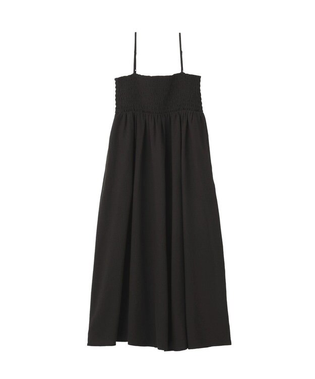 Green Parks サッカーキャミワンピース Black