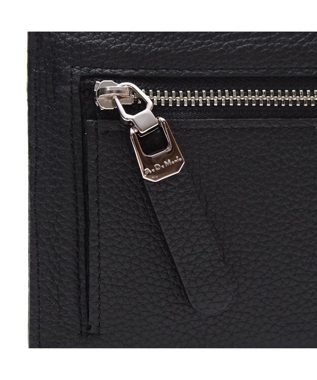 A.D.M.J. 【牛革】モーツァルト　スリムウォレット BLACK