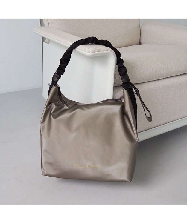 PELLE BORSA ハンドルポイントショルダーバッグ Cheers チアーズ 5210 トープ