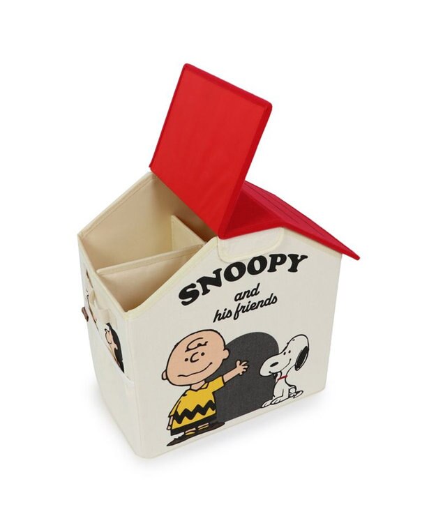 PET PARADISE スヌーピー 赤屋根 収納ボックス 赤