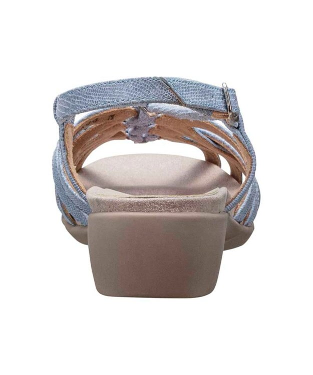 REGAL FOOT COMMUNITY 【ビューフィット】A70Y モールドサンダル ブルー型押