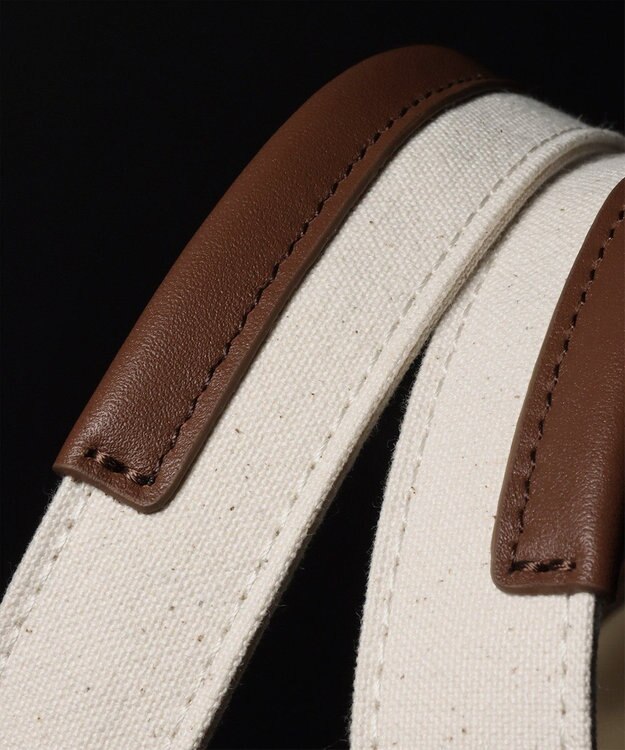 Paul Smith PSロゴエンブロイダリー ミニトートバッグ アイボリー