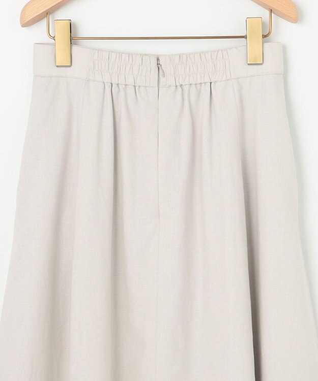 組曲 リネンレーヨン スカート グレージュ系