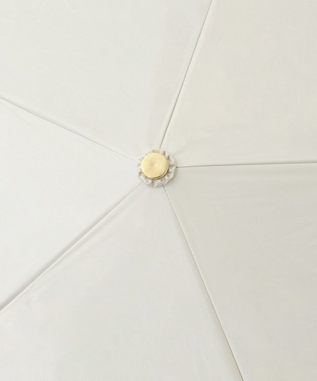 Maison de FLEUR 遮光&UV CUT 折りたたみ傘 Off White