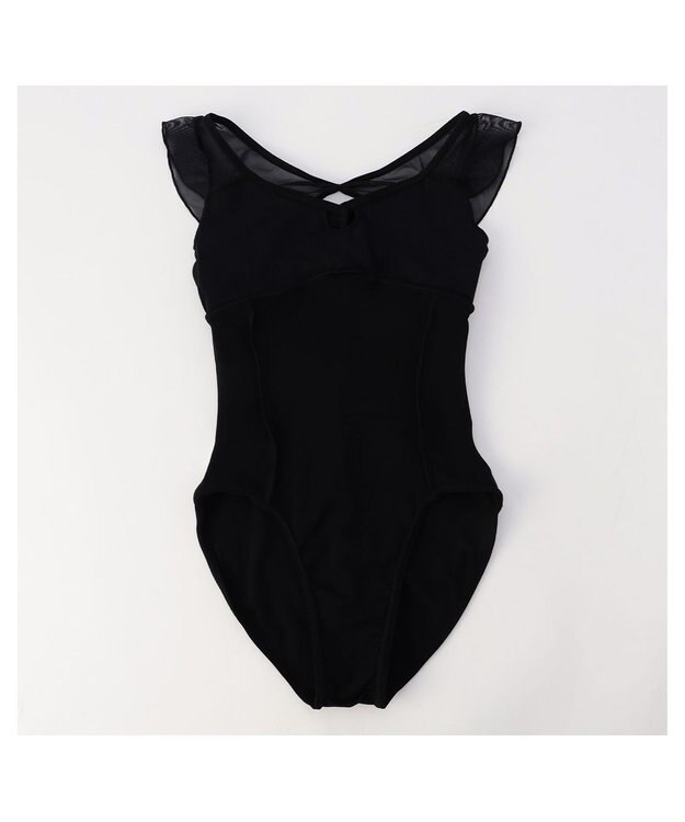 Chacott ノースリーブレオタード ブラック