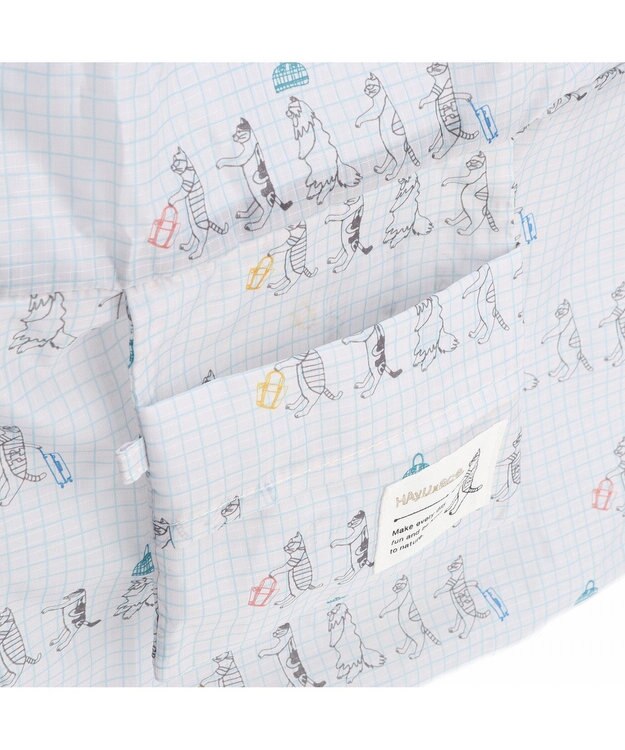 ACE BAGS & LUGGAGE 【折り畳み】 HAyU × ace. マルシェバッグ エコバッグ 猫柄 23L 17871 行進B