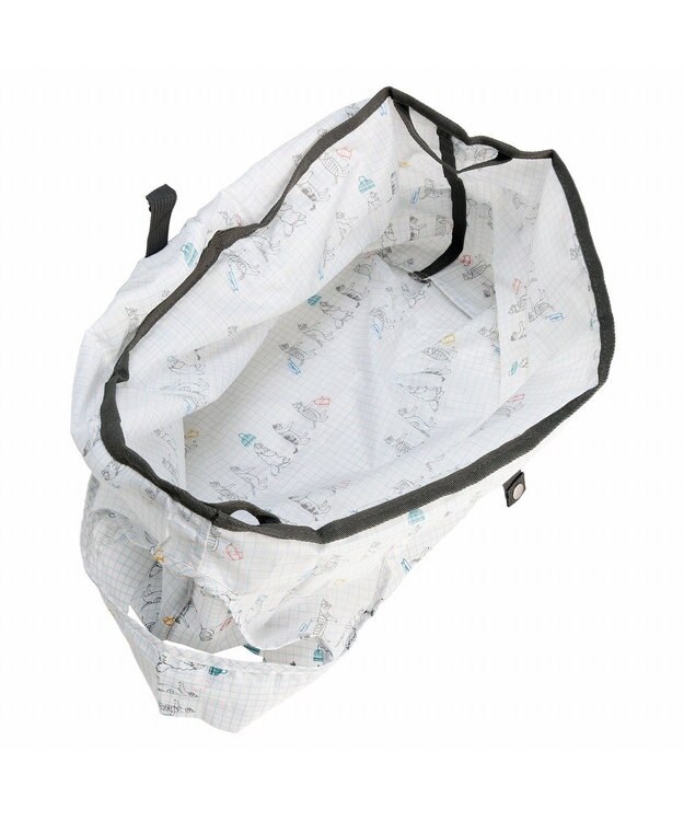 ACE BAGS & LUGGAGE 【折り畳み】 HAyU × ace. マルシェバッグ エコバッグ 猫柄 23L 17871 行進B