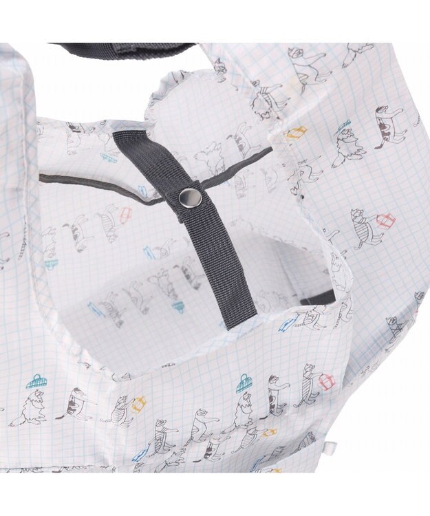 ACE BAGS & LUGGAGE 【折り畳み】 HAyU × ace. マルシェバッグ エコバッグ 猫柄 23L 17871 行進B