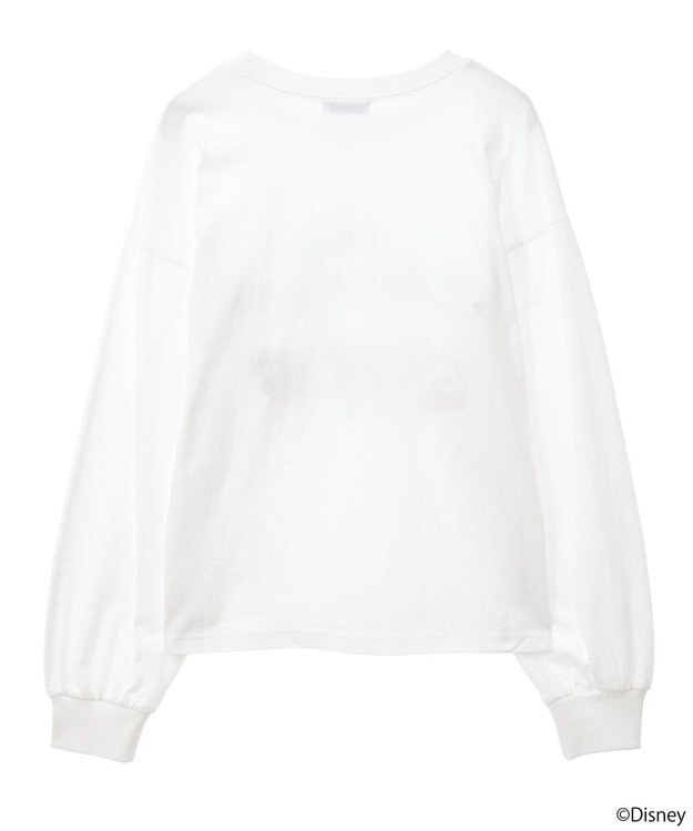 earth music&ecology Ｄｉｓｎｅｙ／Ｔｈｅ　ＡｒｉｓｔｏｃａｔｓプリントロンＴ Off White