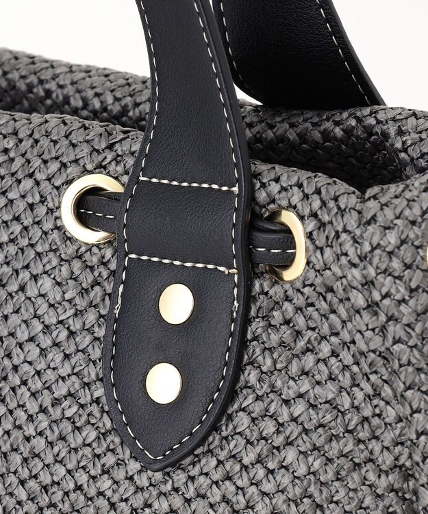 LA BAGAGERIE サイドタッセルサマートート　Sサイズ グレー