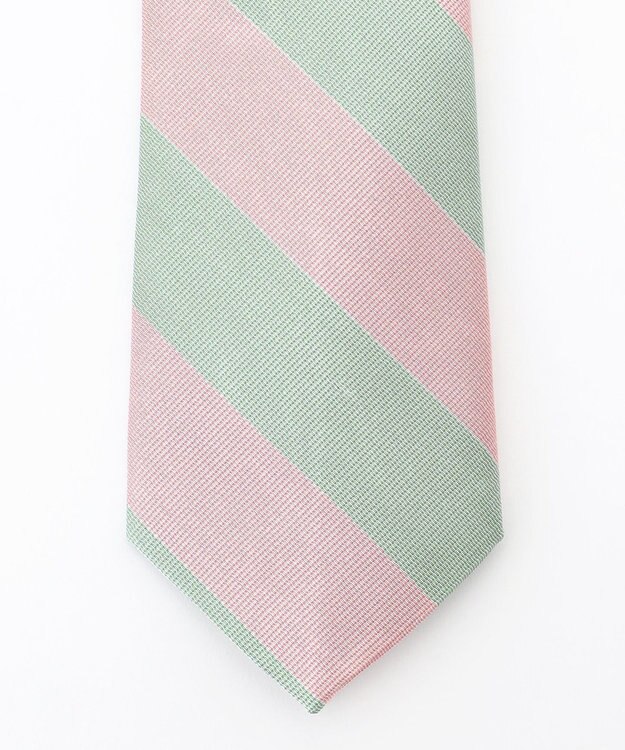J.PRESS MEN 【定番】オーセンティック レジメンタル ネクタイ ライトグリーン系2