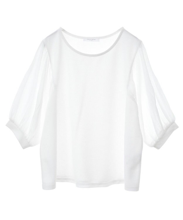 Green Parks マジョリカスリーブプルオーバー Off White