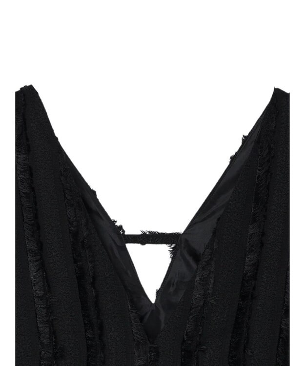 Green Parks デザインＶネックベスト Black