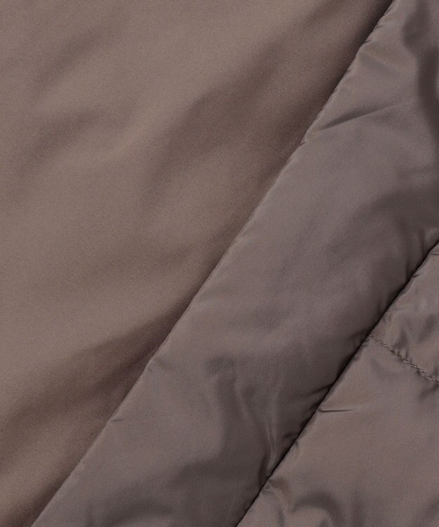 組曲 ライトタフタロング ダウン モカブラウン系