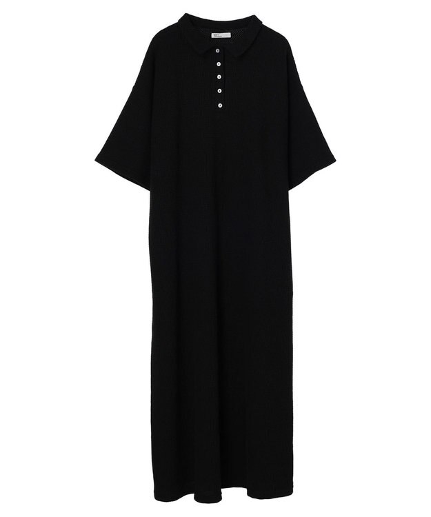 CRAFT STANDARD BOUTIQUE ワッフルワンピース Black