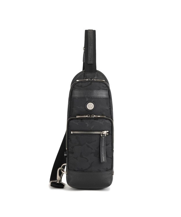 ACE BAGS & LUGGAGE Orobianco ソロペルテ 30th ボディバッグ  迷彩 93193 オロビアンコ ブラック