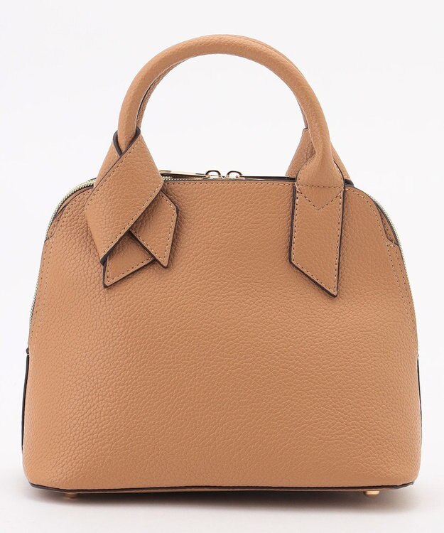 LA BAGAGERIE 【maison vert】 【超軽量/多収納】リボンハンドル2WAYバッグ キャメル