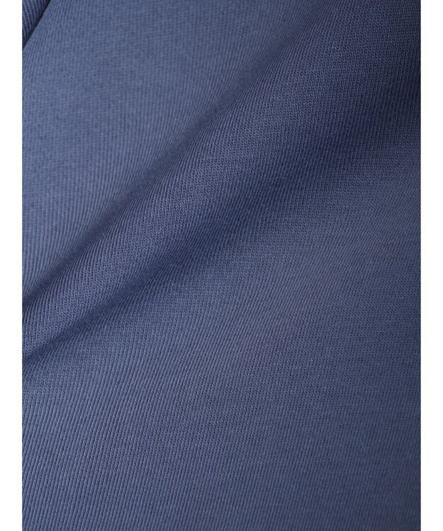 earth music&ecology スウェットルーズパーカー Blue