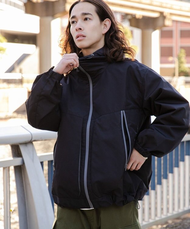 WEGO 3レイヤーフードブルゾン