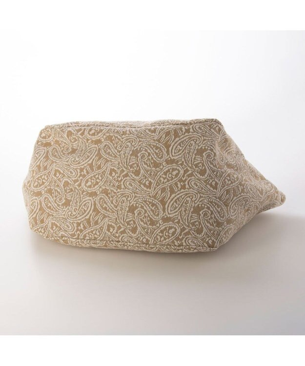 UNBILLION カシュカシュ cachecache / ペーズリー柄ジャガードトートバッグ ベージュ