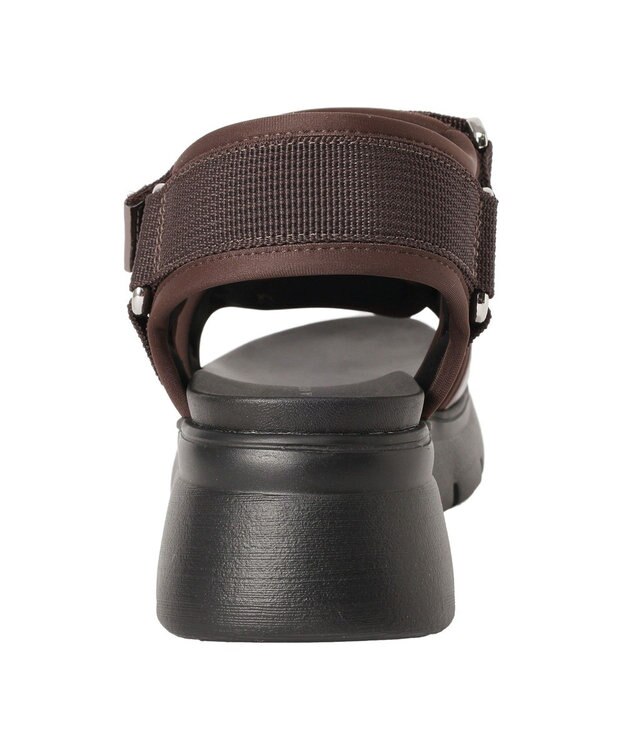 YECCA VECCA バックルスポーツサンダル Brown