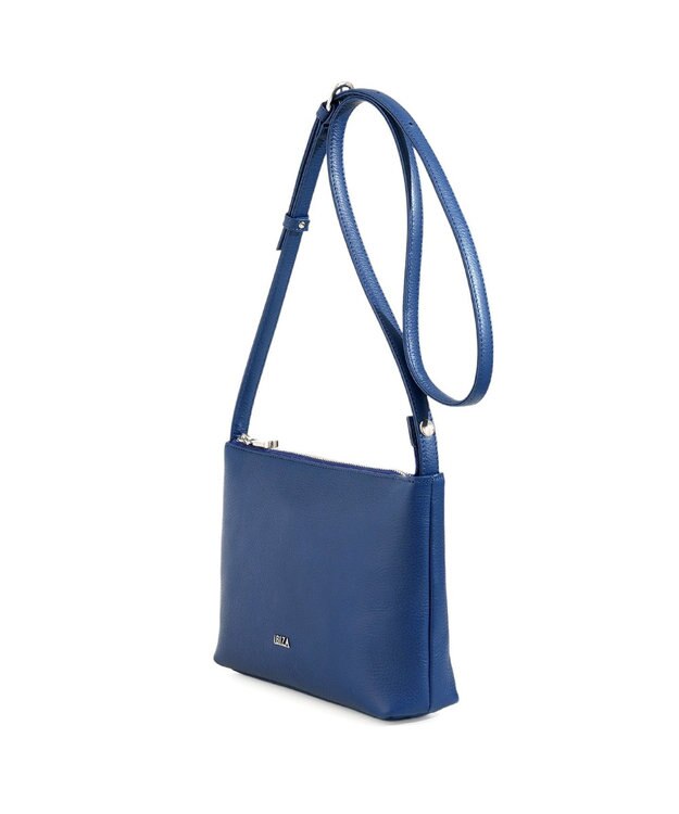 IBIZA リンピード　牛革　ショルダーバッグ ライトグレー