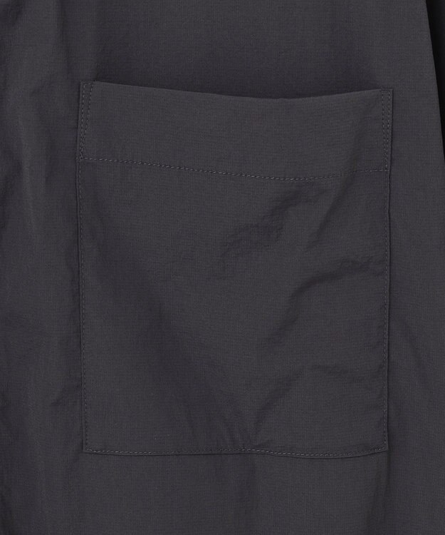 UNFILO MENS LIGHT MOVE 半袖シャツ チャコール