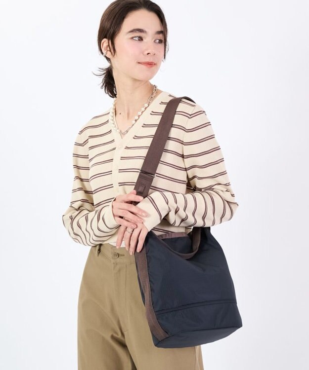 LeSportsac CONVERTIBLE BUCKET BAG/ディープシー/ダークチョコレート ディープシー/ダークチョコレート