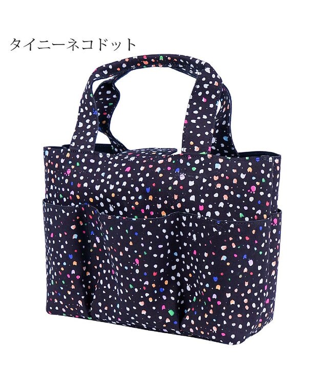tsumori chisato CARRY カットオブツールバッグS ハンドバッグ ブラック