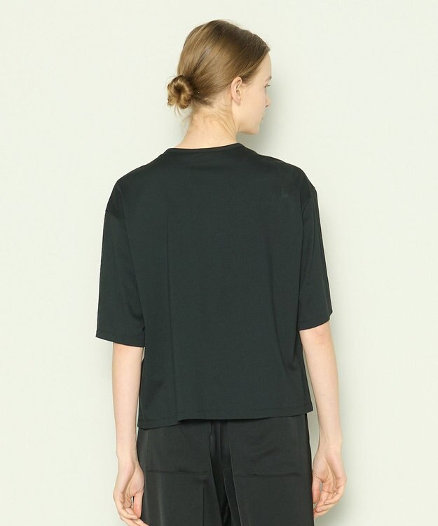 JOSEPH 【洗える】ロイヤルコットン　デザインTEE Black