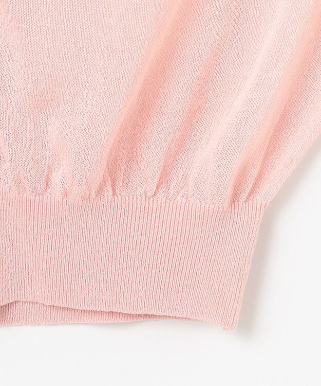 Feroux シアーニット カーディガン ピンク系