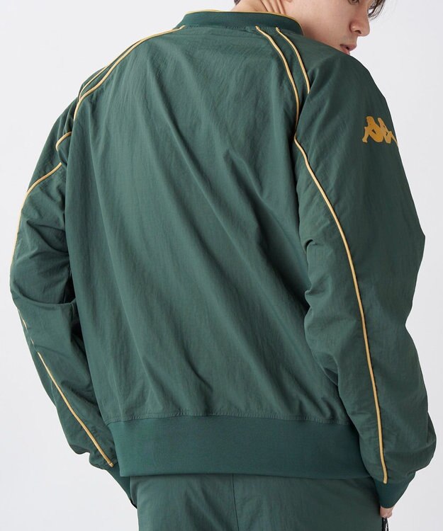 OP／FILA 【Kappa】ウーブンビステジャケット グリーン