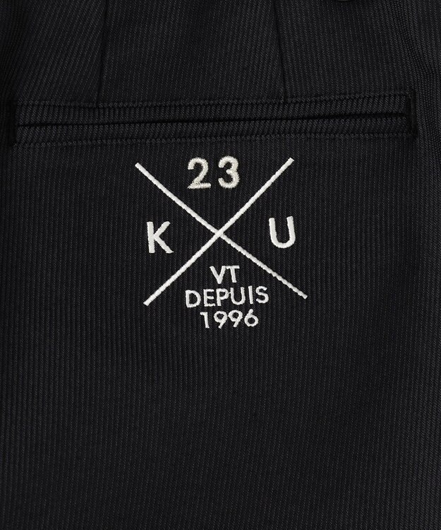 23区GOLF 【WOMEN】【ストレッチ】ハイパワーストレッチカルゼパンツ ブラック系