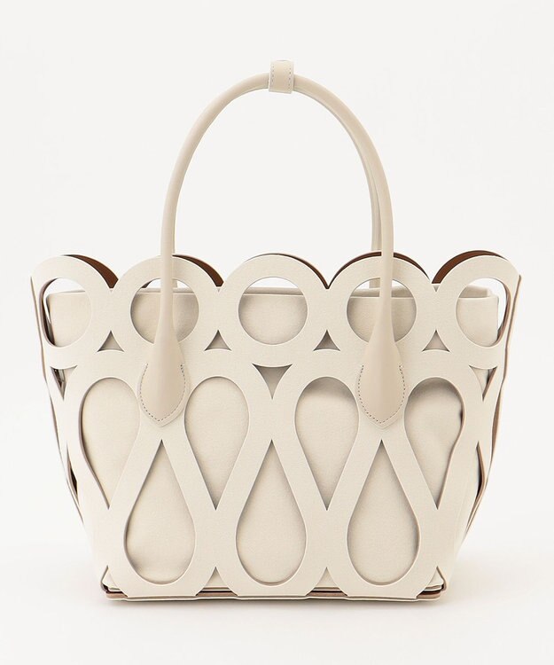 BEIGE， 【洗える・一部店舗限定】MARY AL TERNA / MAZE ハンドバック Ecru