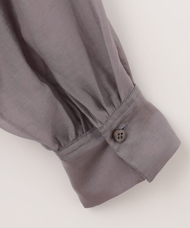 ANY SIS 【洗える】シアー シャツ ラベンダー